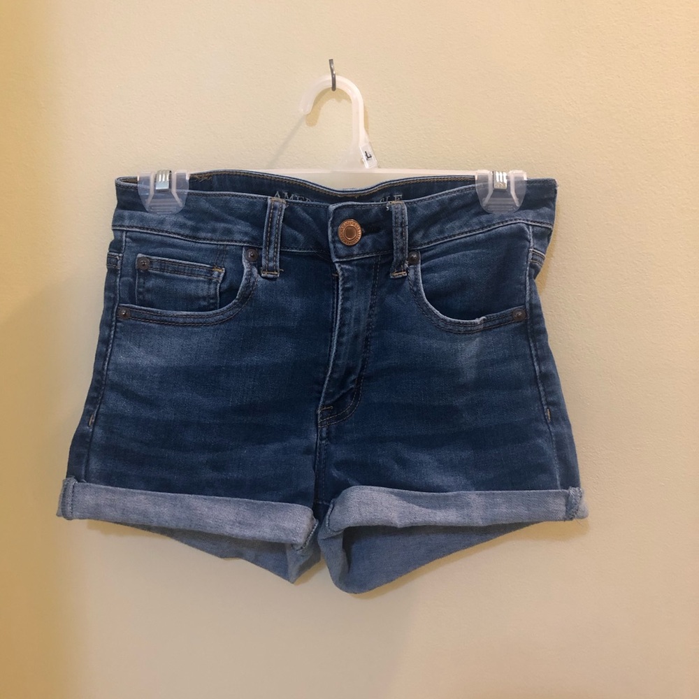 American eagle denim shorts